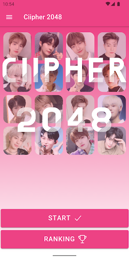 Android application Ciipher 2048 Game screenshort