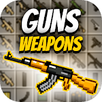 Cover Image of Download Mod Guns for MCPE. Weapons mod  APK