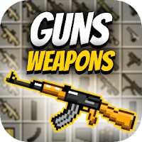 Мод на оружие для MCPE. Weapon and Guns Mod.