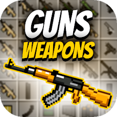 Mod Guns for MCPE. Weapons mod MOD