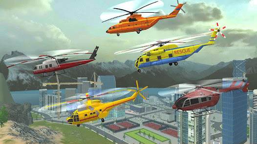Fire Helicopter Force Mod APK 1.9 (Unlimited money) Gallery 4