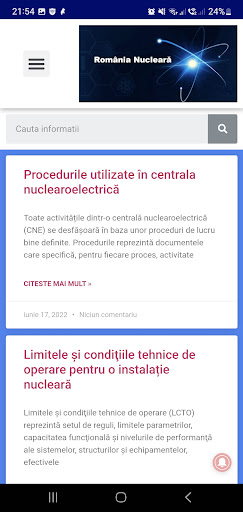 România Nucleară Screen 2