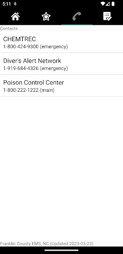 Franklin County EMS NC Screen 2