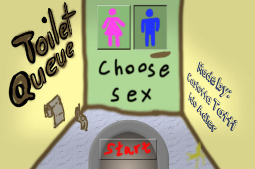 Android application Toilet Queue screenshort