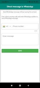 WA Direct: WhatsApp Messages