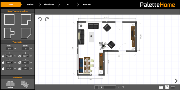 Palette Home | Aplikasi desain rumah android offline