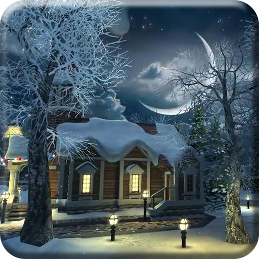 Winter Village Live Wallpaper