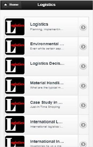 Logistics Screen 2