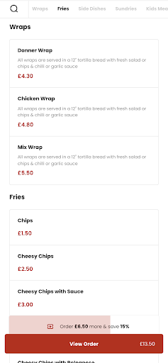 Pizza Rush- Newcastle Screen 3
