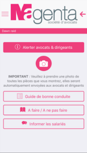 Magentapp Screen 2