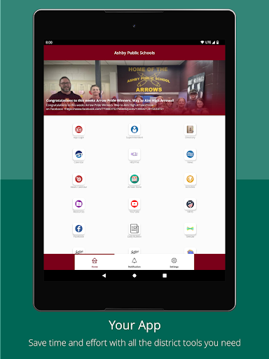 Android application Ashby Public Schools screenshort