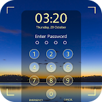 Cover Image of Herunterladen Current Time Passcode Lock Screen 1.6 APK
