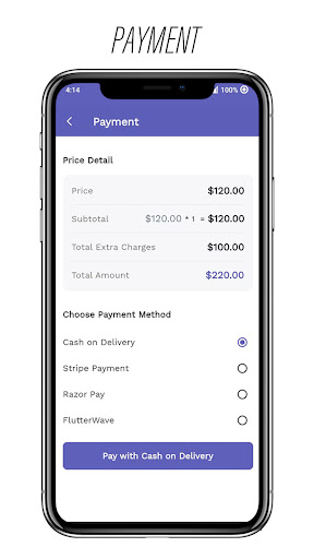Provider WashMe Screen 2