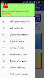 Equation, Matrix & Determinant