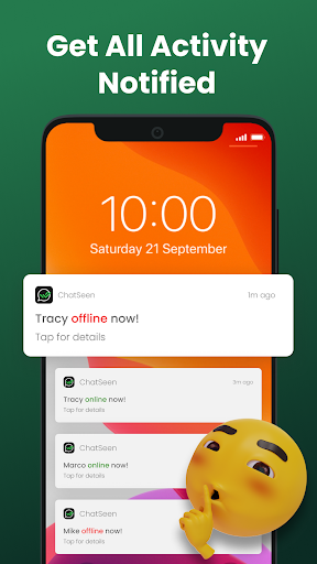 Android application ChatSeen: Last Seen Tracker screenshort