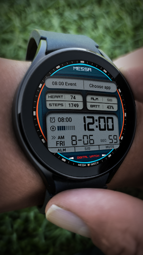 Watchface Messa Sport LX61 Screen 2