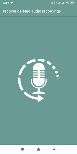 recover all deleted audio reco Screenshot 1 - AppWisp.com