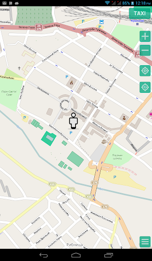 Android application Belimi TAXI screenshort