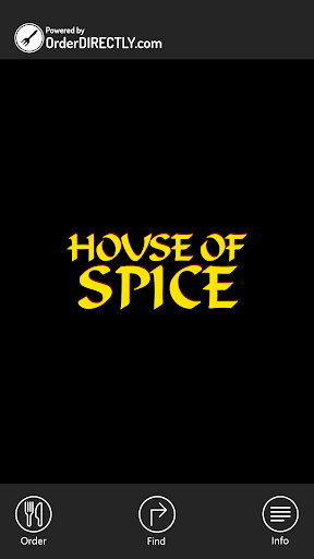 Android application House of Spice, Erith screenshort