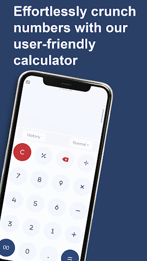 Android application UltiCal: Calculator, Converter screenshort