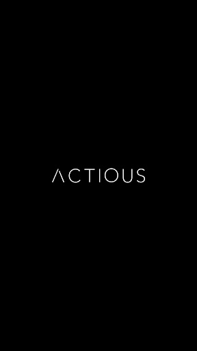 Android application ACTIOUS screenshort