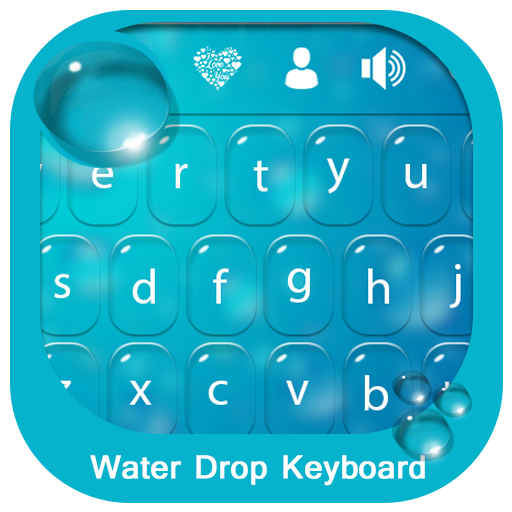 Water Drop Keyboard  Icon
