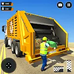 Cover Image of Télécharger Camion à ordures réel conduite 3D  APK