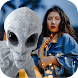 Alien Photos Selfie - Alien UFO Photo Collage - Androidアプリ