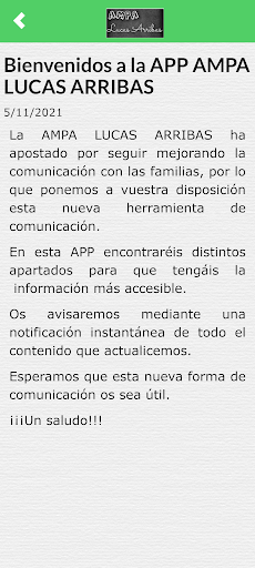 AMPA CEIP Lucas Arribas Screen 3