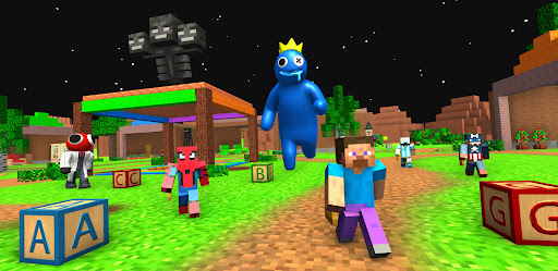 لعبة قوس قزح حرفي الناجي 3D apk مهكر4