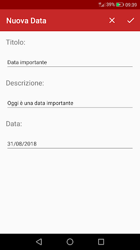 EasyDates Screen 2