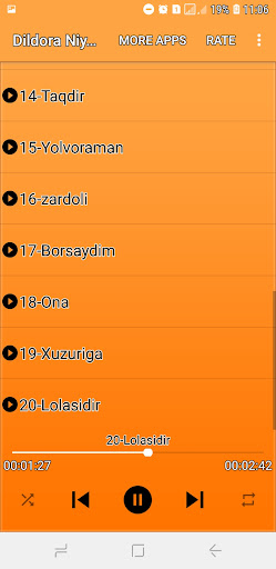 Dildora Niyozova Qoshiqlar Screen 3