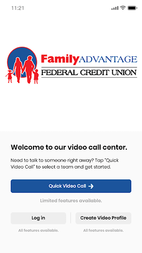 Android application Family Advantage Video Connect screenshort