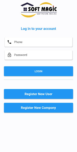 Android application SoftMagic ERP screenshort