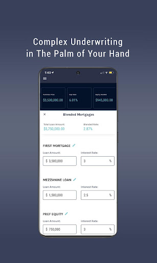 Android application Eastern Union’s Mortgage Calcu screenshort