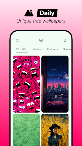 Android application One4Wall Wallpapers screenshort