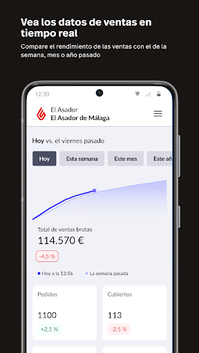 Vista previa de la aplicación