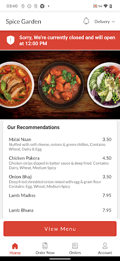 Spice Garden Screen 2