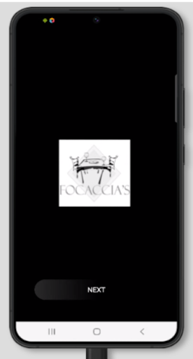 Android application Focaccia's Delicatessen screenshort