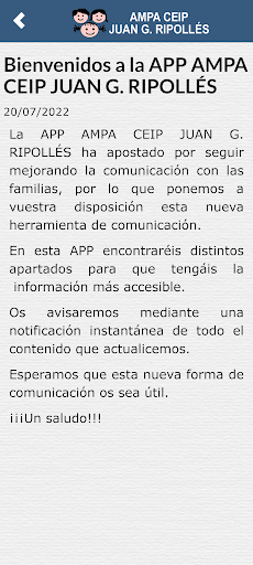 AMPA CEIP Juan G. Ripollés Screen 3
