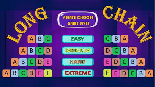 Android application Long Chain screenshort