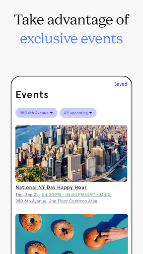 Screenshot of WeWork: Flexible Workspace
