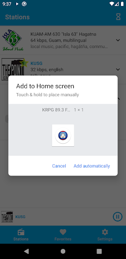 Guam Radio Stations Screen 3