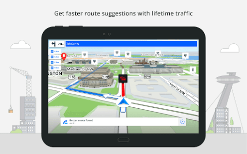 Sygic GPS Navigation & Maps Screenshot