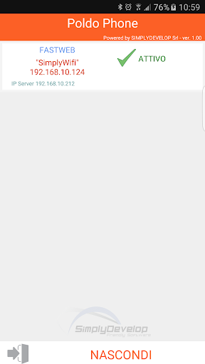 Android application POLDO Phone screenshort
