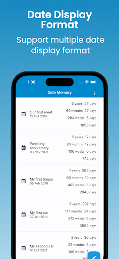 Date Memory Screen 3