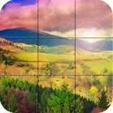 Puzzle - Great mountains icon