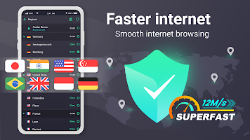 Touch VPN - Fast Wifi Security APK تصویر نماگرفت #1