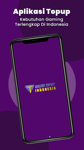 Android application Galeri Topup Indonesia screenshort