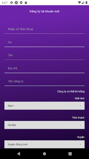 Android application TECHMODULE VIỆT screenshort